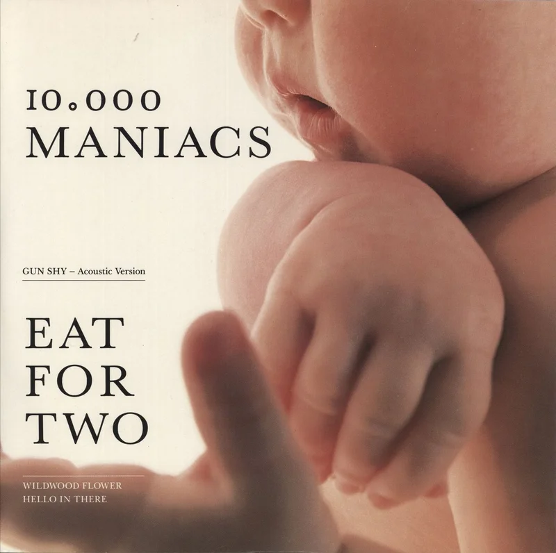 10,000 Maniacs Eat For Two + Print UK 12" vinyl