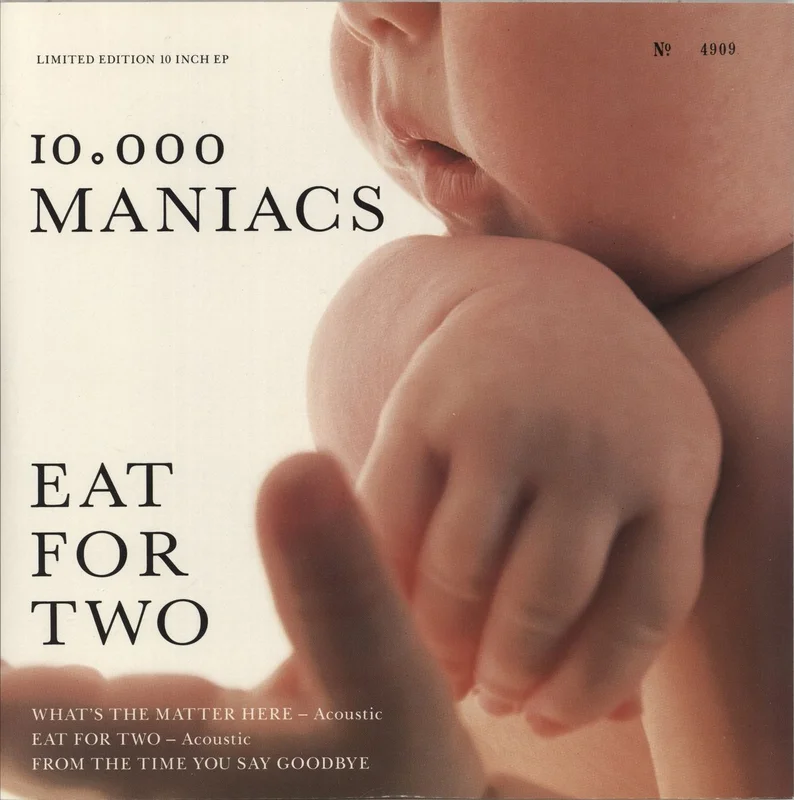 10,000 Maniacs Eat For Two UK 10" vinyl