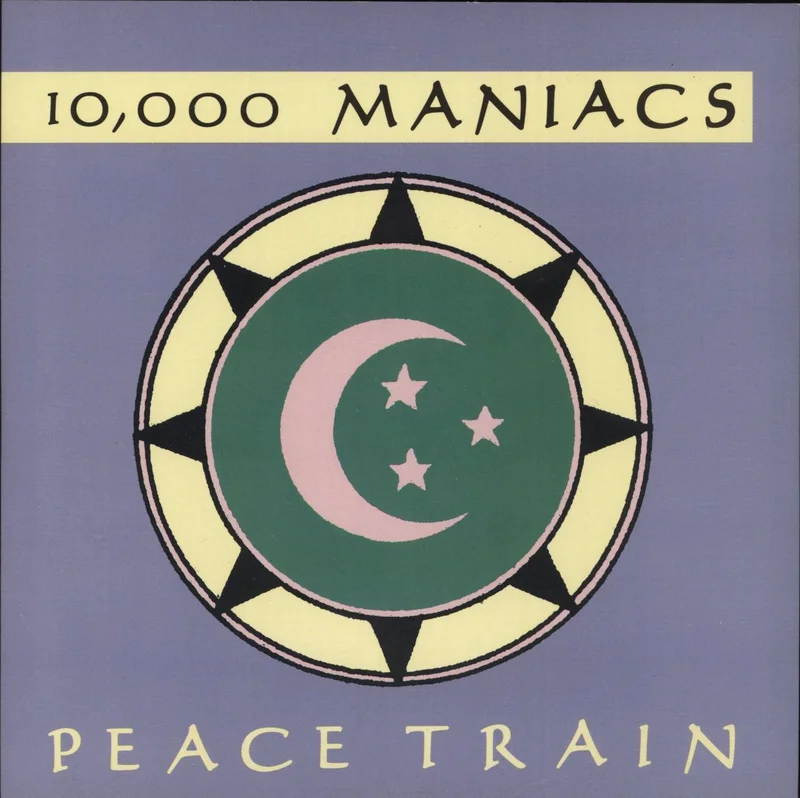 10,000 Maniacs Peace Train UK 7" vinyl