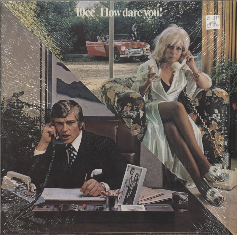 10cc How Dare You! - Shrink UK Vinyl LP