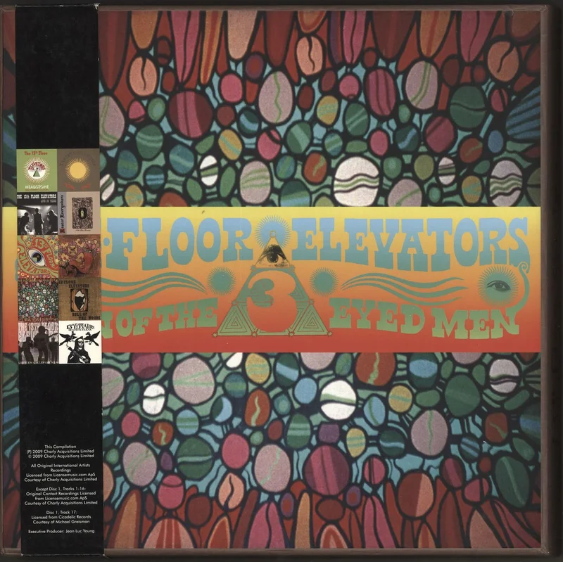 13th Floor Elevators Sign Of The 3 Eyed Men + Belly Band UK Cd album box set
