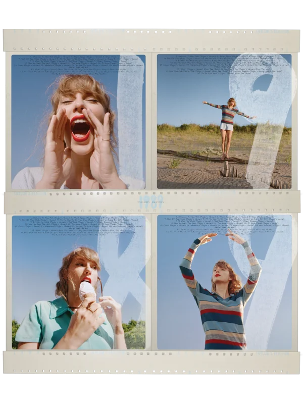 1989 (Taylor's Version) Film Strip Vinyl Display Shelves