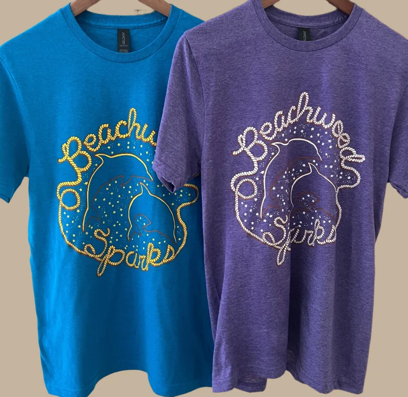2024 Dolphin Tour Tee Purple