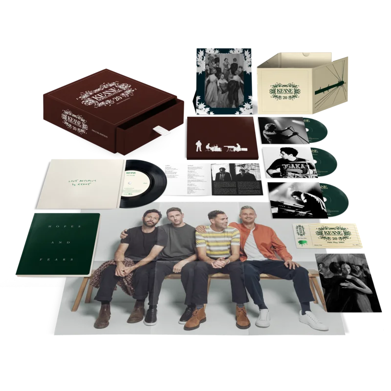 20th Anniversary Signed Hopes and Fears Limited Deluxe 3CD Box Set + 7" Single