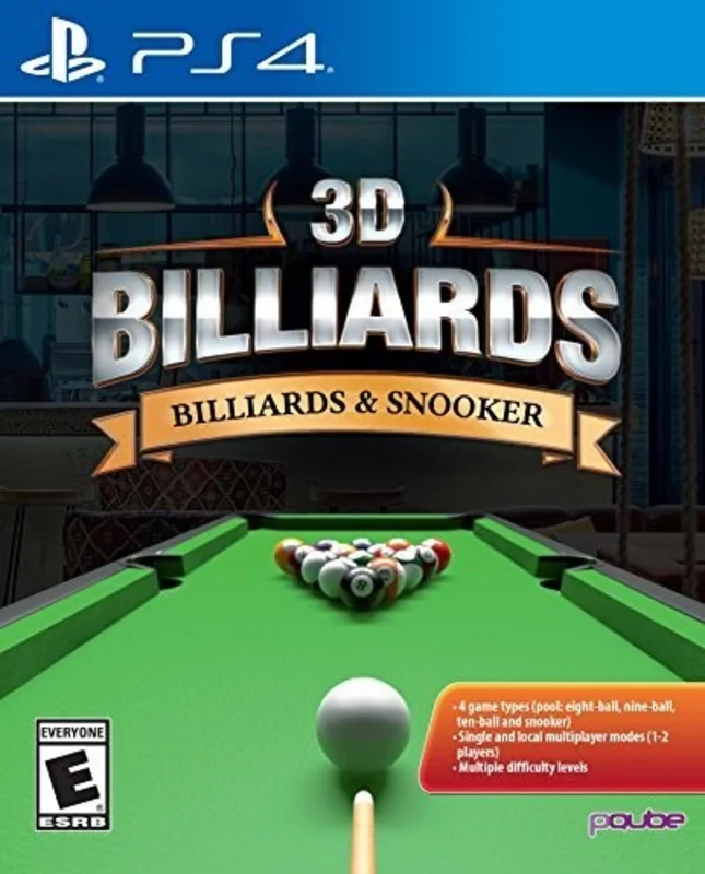 3D BILLARDS: BILLARDS & SNOOKER - PS4