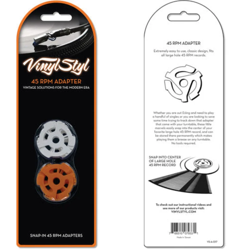 45 RPM Adapter Set (10-Pack)