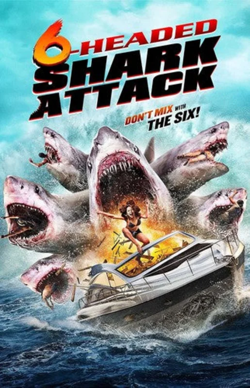6-HEADED SHARK ATTACK (2018) - DVD