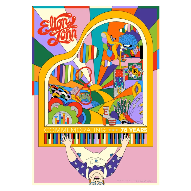 75 Years Commemorative Screenprint (Numbers 2 - 149)