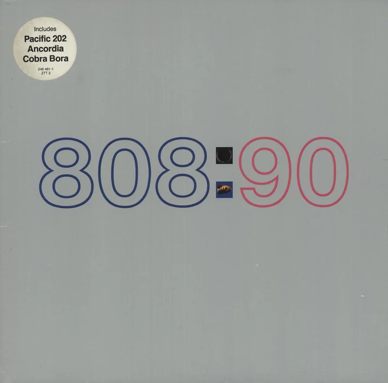 808 State 90 (Ninety) - Stickered Sleeve UK Vinyl LP