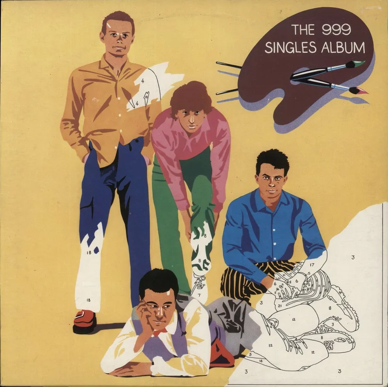 999 The 999 Singles Album UK Vinyl LP