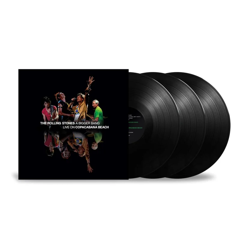 A Bigger Bang Live On Copacabana Beach: Black Vinyl 3LP