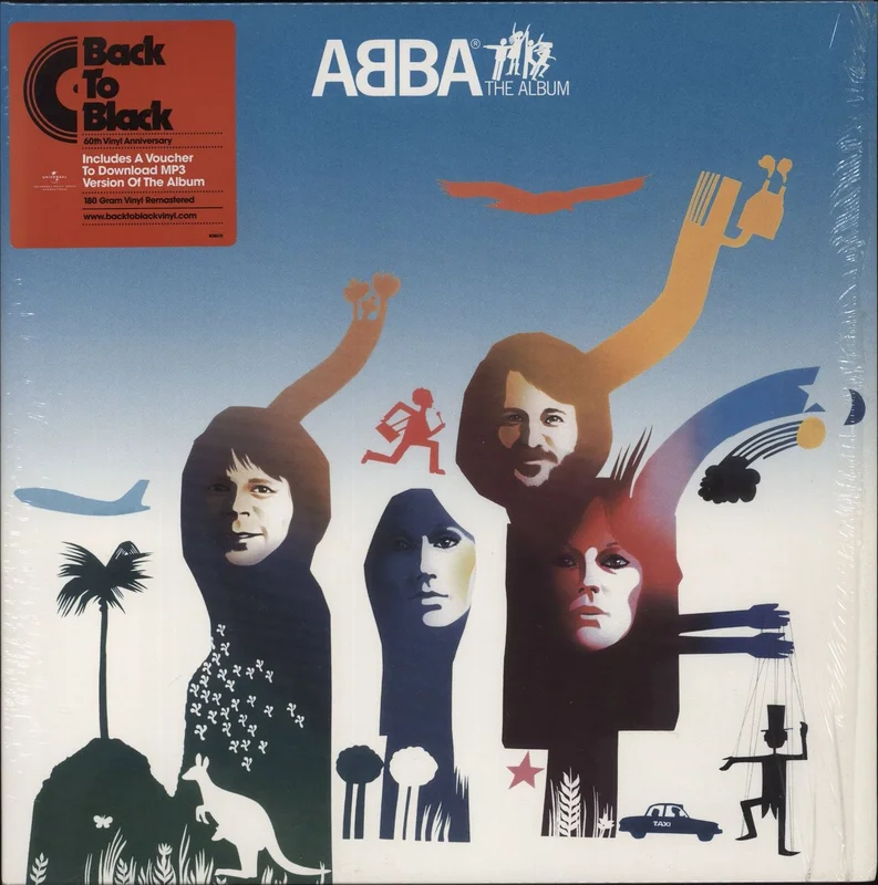 Abba ABBA The Album - 180gm - Hype Stickered Shrink UK Vinyl LP