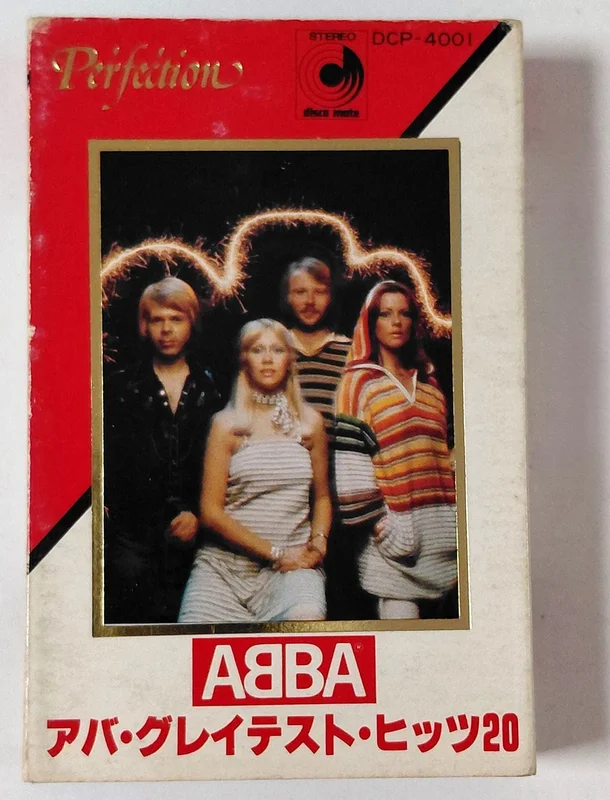 Abba ABBAs Greatest Hits 20 Japanese Cassette album