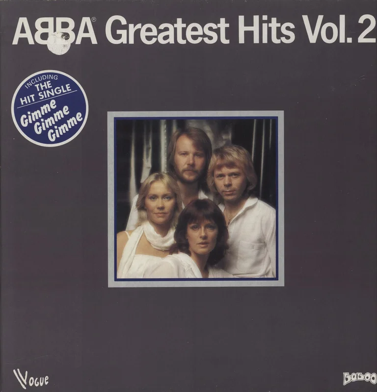 Abba Greatest Hits Vol. 2 - 2nd - EX French Vinyl LP