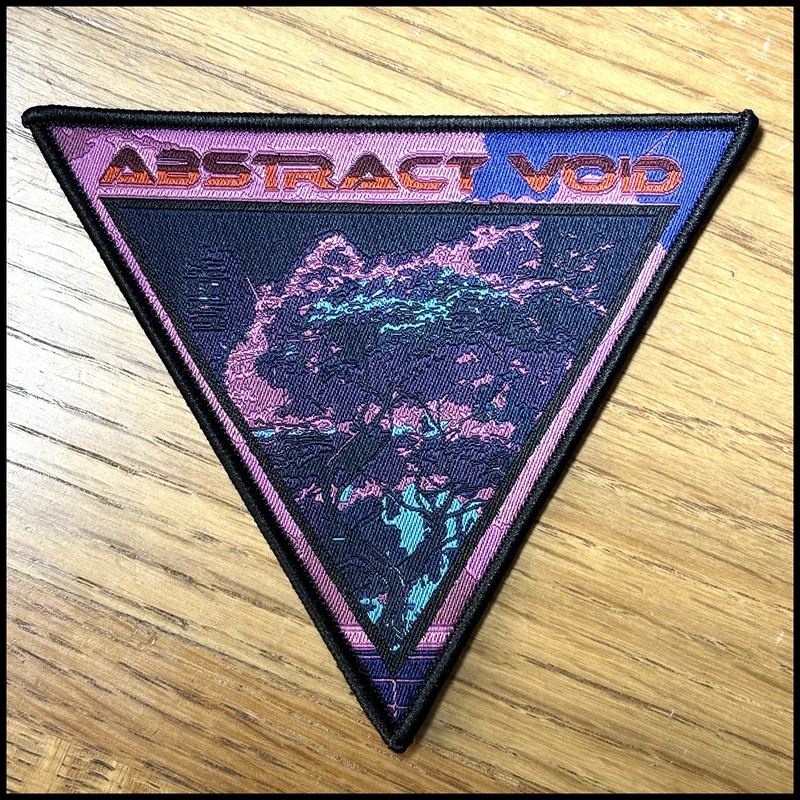 ABSTRACT VOID: official patch Black border patch
