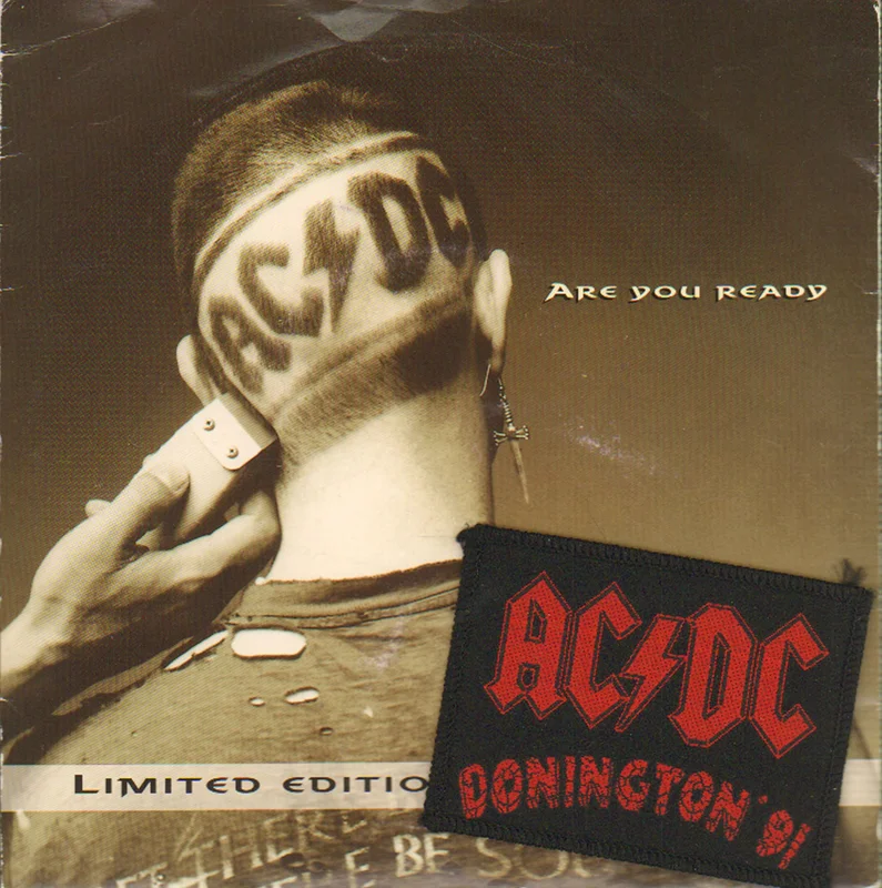 AC/DC Are You Ready - EX UK 7" vinyl