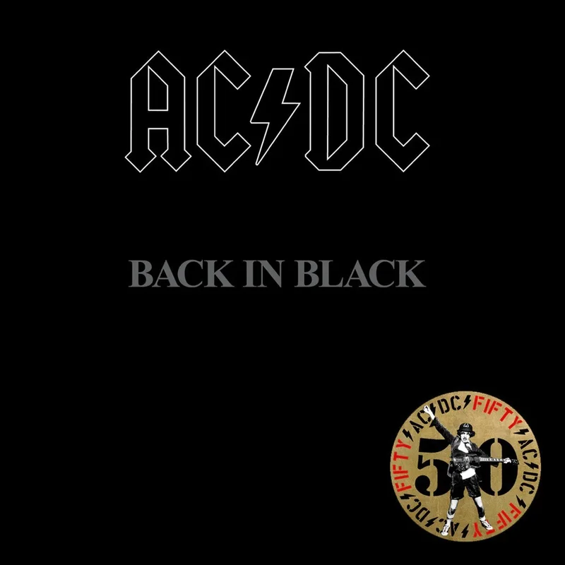 AC/DC Back In Black (50th anniversary gold vinyl)