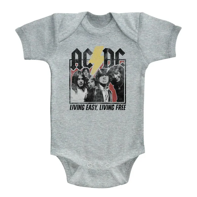 AC/DC Highway To Hell Baby Onesie