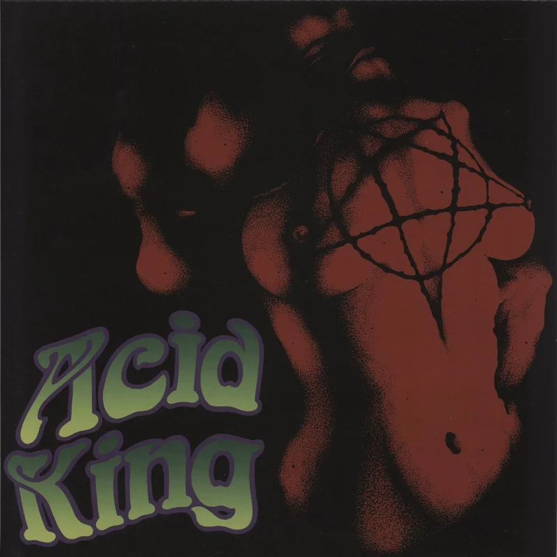 Acid King Free / Down With The Crown - Red, White and Blue Merge Vinyl US Vinyl LP