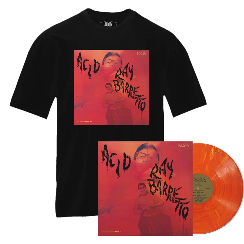 Acid (Orange Sunshine Color LP - Fania Exclusive) + Acid T-Shirt Bundle
