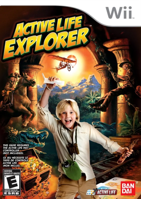 Active Life Explorer w/Mat Comtroller - Wii