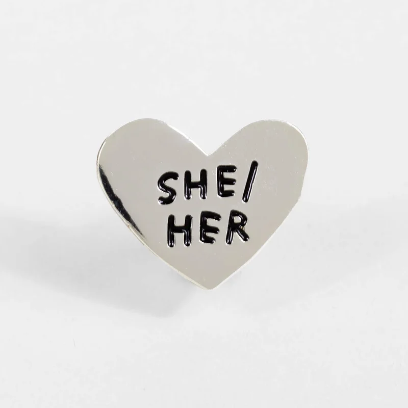 Adam J Kurtz Pronoun Pin