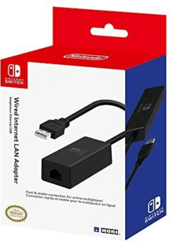 ADAPTER: WIRED LAN ADAPTER - NINTENDO SWITCH: ADAPTER