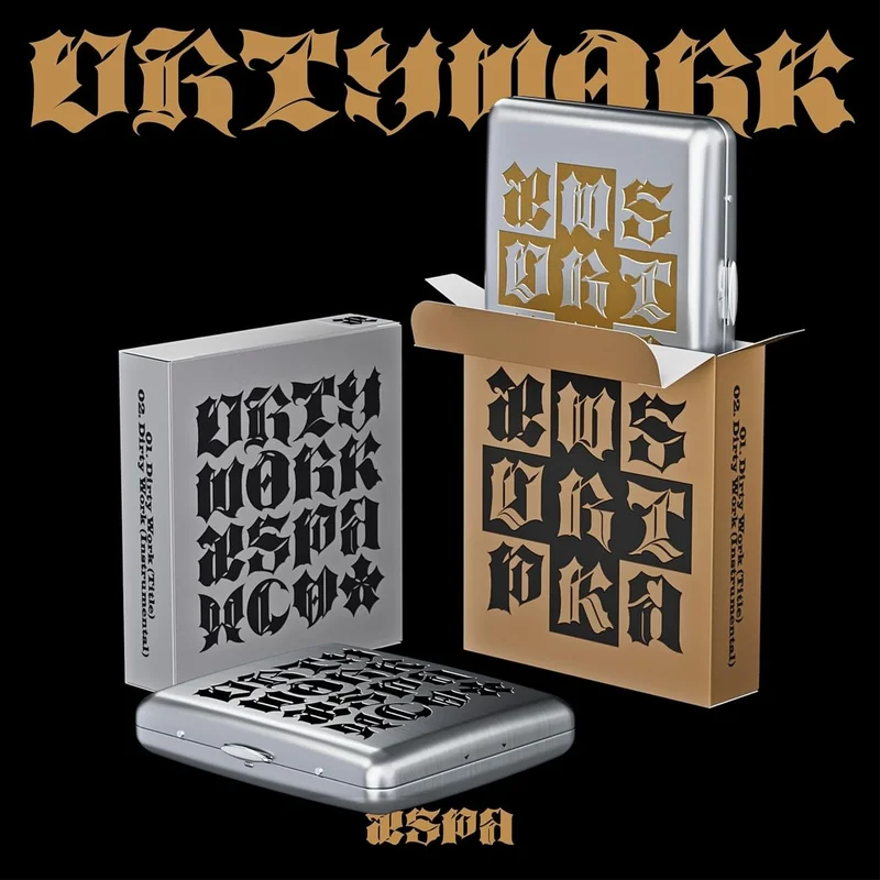 Aespa Dirty Work - Dirty Case Ver. - Sealed South Korean 3" CD single