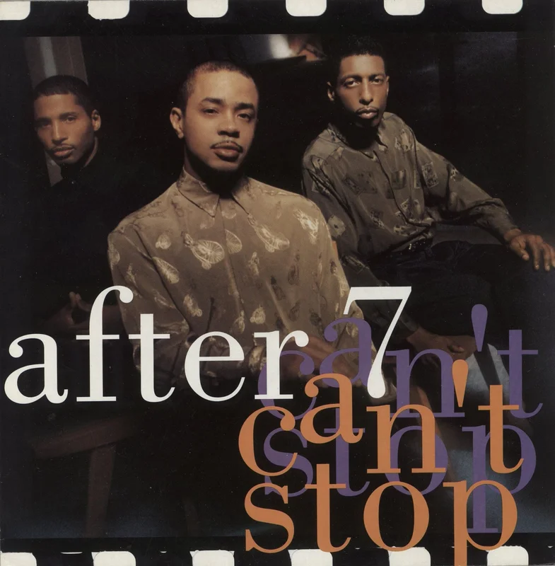 After 7 Can't Stop UK 12" vinyl