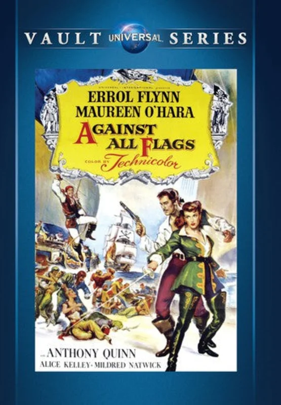 AGAINST ALL FLAGS (1952) - DVD