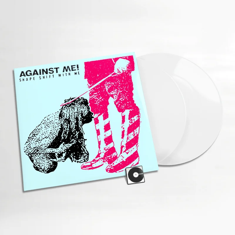 Against Me! - "Shape Shift With Me" White Vinyl LP