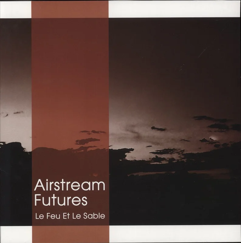 Airstream Futures Le Feu Et Le Sable - Red Translucent Vinyl UK Vinyl LP