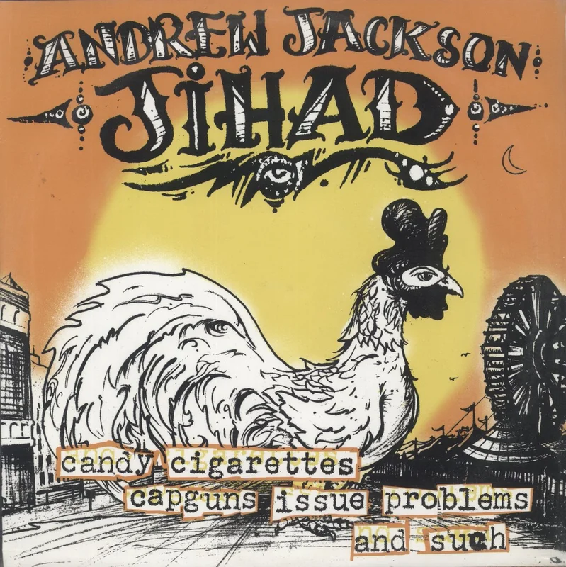 AJJ Candy Cigarettes, Capguns, Issue Problems! And Such - Clear Gold Vinyl US Vinyl LP