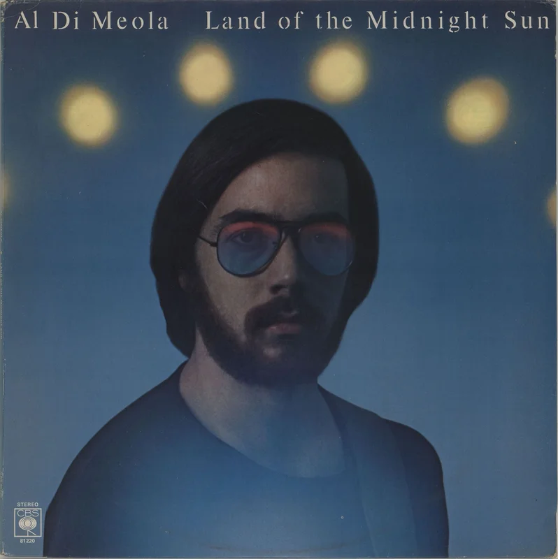 Al Di Meola Land Of The Midnight Sun - 1st UK Vinyl LP