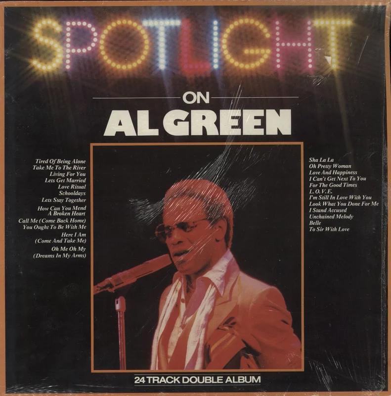 Al Green Spotlight On Al Green - Shrink UK 2-LP vinyl set