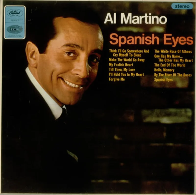 Al Martino Spanish Eyes UK Vinyl LP