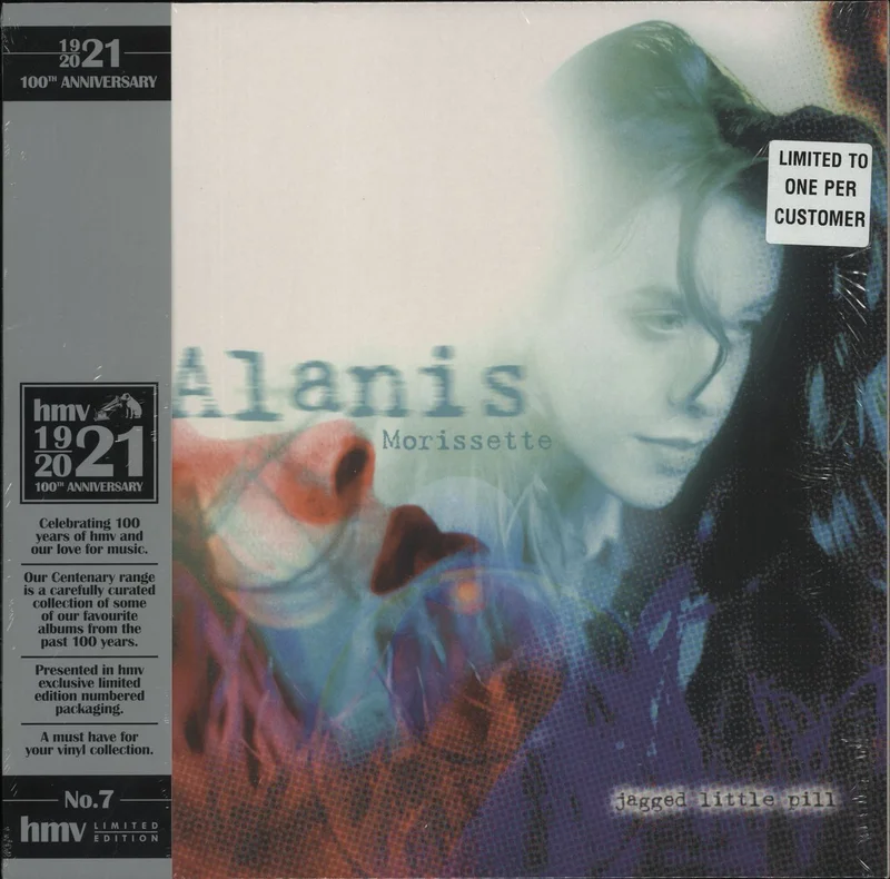 Alanis Morissette Jagged Little Pill: HMV Centenary - Red Vinyl UK Vinyl LP