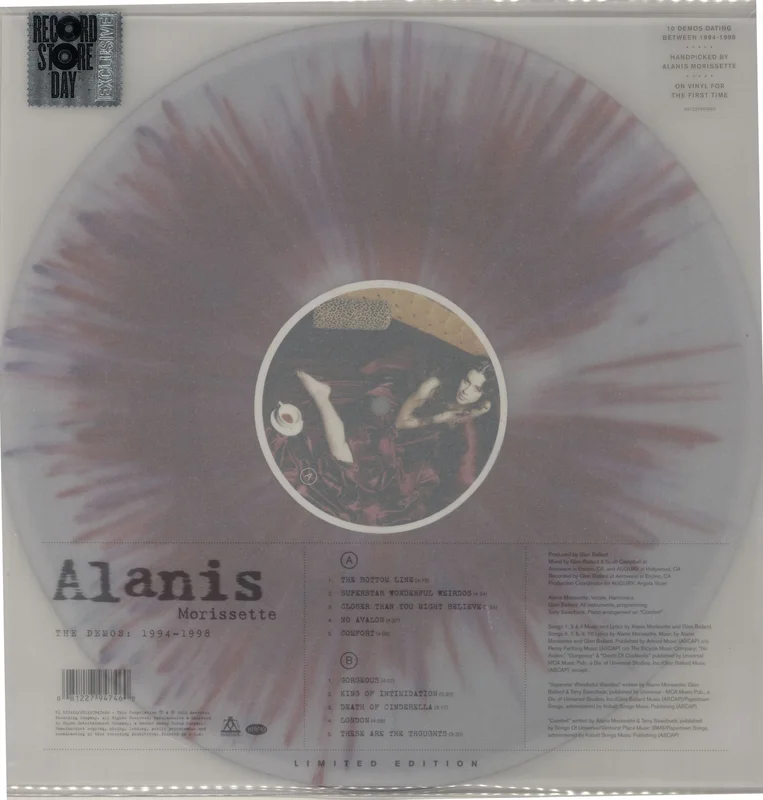 Alanis Morissette The Demos: 1994 - 1998 - Sticker-Sealed UK Vinyl LP