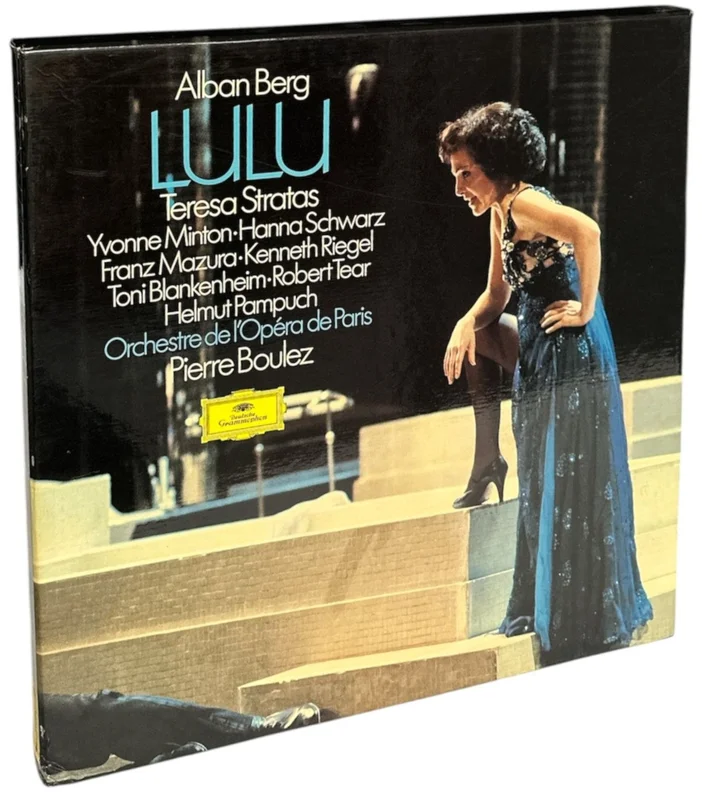 Alban Berg Lulu German Vinyl box set