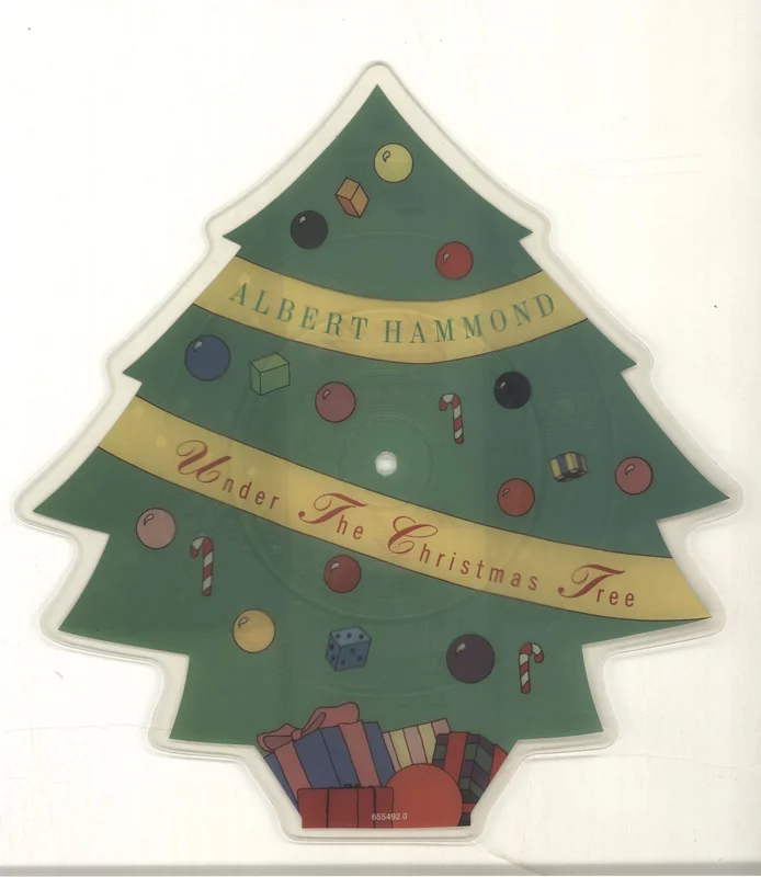 Albert Hammond Under The Christmas Tree UK Shaped picture disc