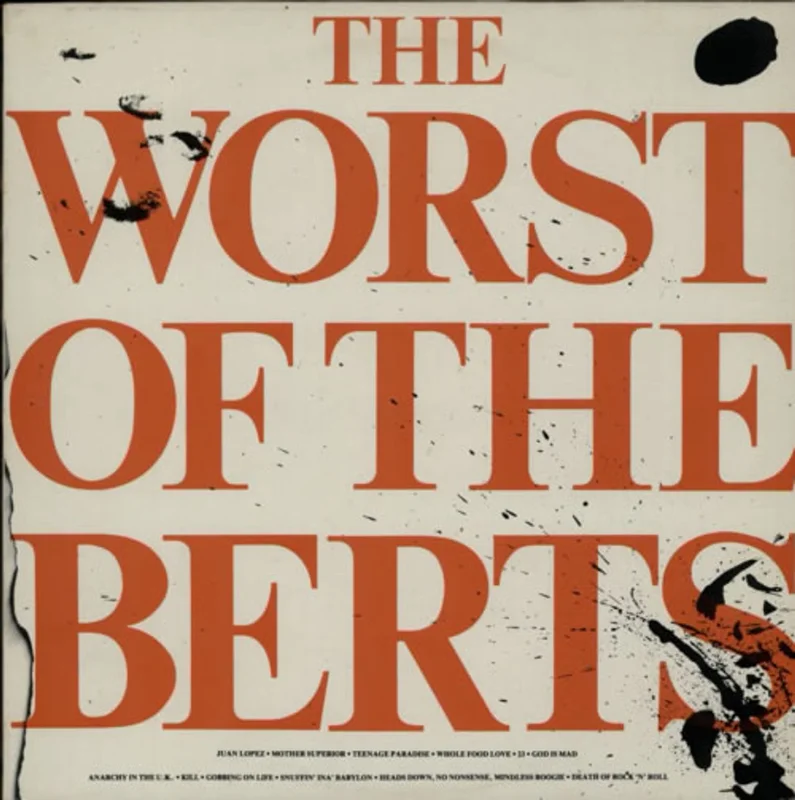 Alberto Y Lost Trios Paranoias The Worst Of The Berts UK Vinyl LP