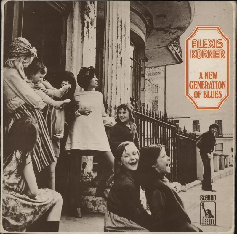 Alexis Korner A New Generation Of Blues - 1st - VG UK Vinyl LP