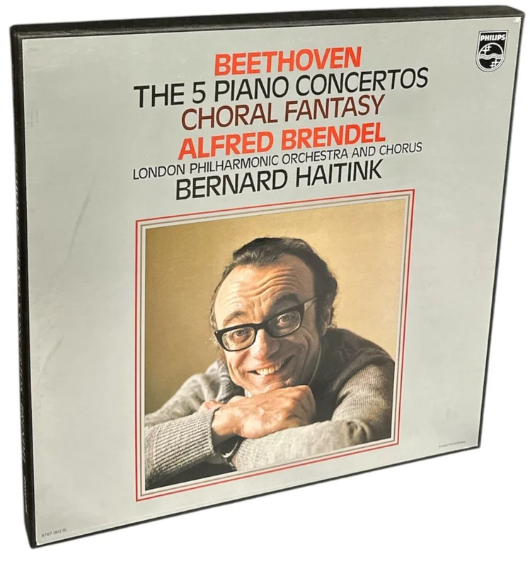 Alfred Brendel Beethoven: The 5 Piano Concertos & Choral Fantasy Dutch 5-LP vinyl set