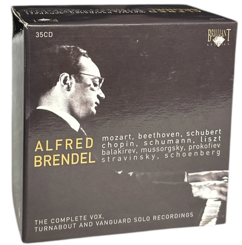 Alfred Brendel The Complete Vox, Turnabout And Vanguard Solo Recordings Dutch Vinyl box set