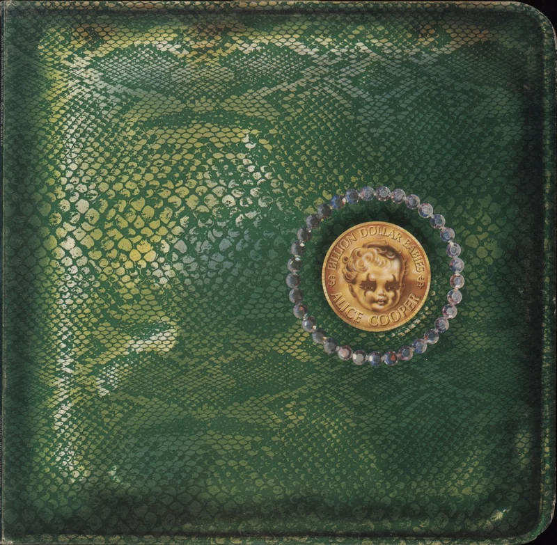 Alice Cooper Billion Dollar Babies - 1st + Dollar Bill UK Vinyl LP