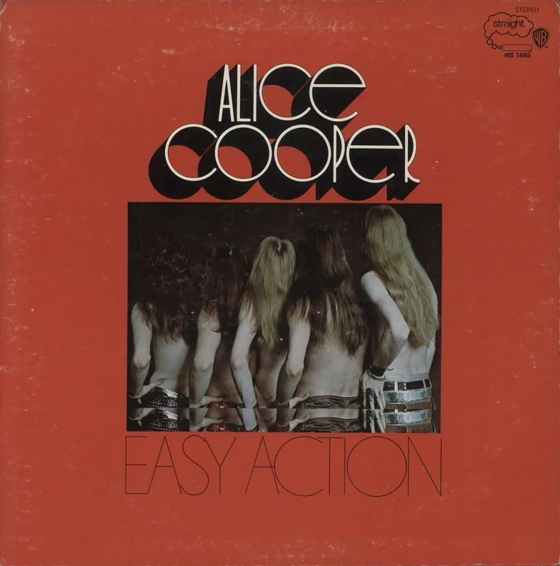 Alice Cooper Easy Action - 1st - VG US Vinyl LP