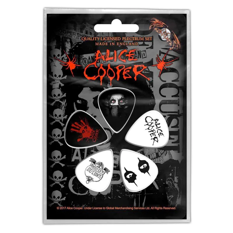 Alice Cooper Guitar Picks