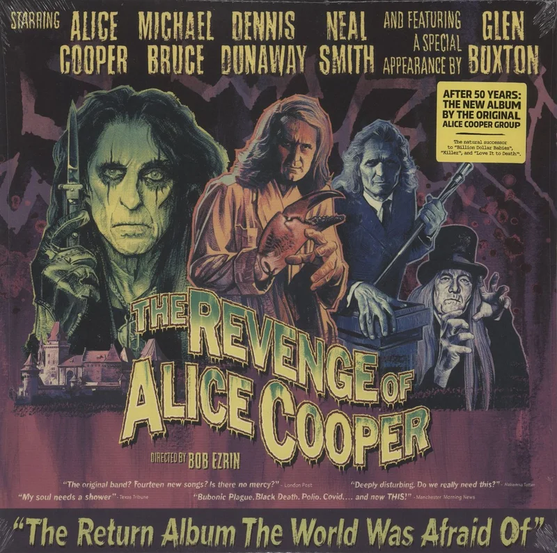 Alice Cooper The Revenge Of Alice Cooper - Black Vinyl 45RPM Edition - Sealed UK 2-LP vinyl set