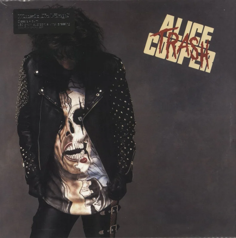 Alice Cooper Trash - Red Vinyl - Numbered UK Vinyl LP