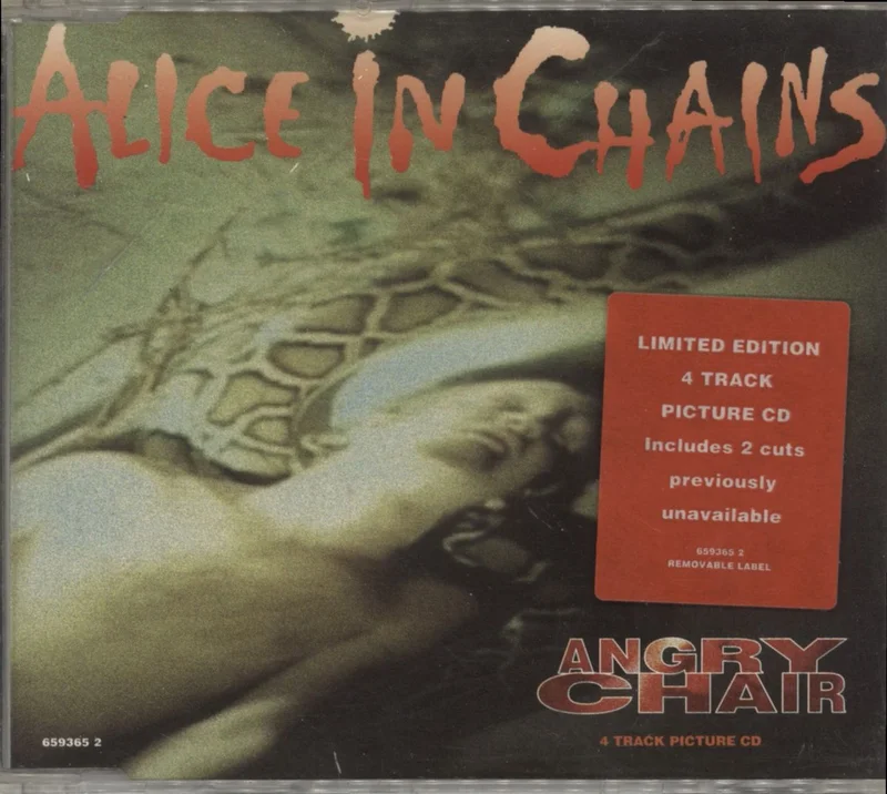 Alice In Chains Angry Chair UK CD single